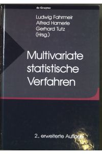 Multivariate statistische Verfahren.