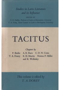 Tacitus.   - Studies in Latin Literature and its Influence.
