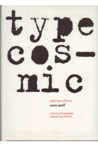 Typecosmic. Digital type collection: Sans serif.