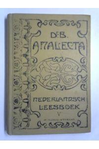 Analecta Nederlandsch Leesboek  - Inleiding op Dichterstudie