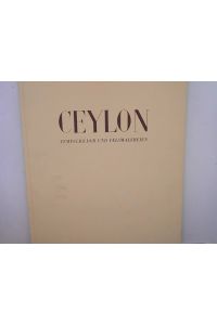Ceylon Tempelbilder und Felsmalereien