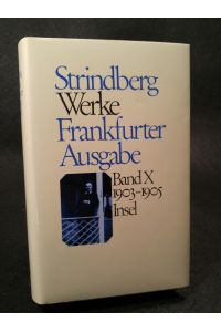 Werke. Frankfurter Ausgabe. Band X. 1903-1905.   - Werke in zeitlicher Folge.