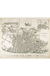Liverpool - Liverpool city map plan Karte