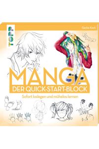 Manga. Der Quick-Start-Block  - Sofort loslegen und mühelos lernen