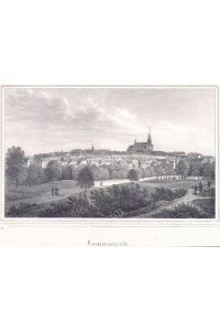 Lommatzsch (Sachsen);Historische Stadtansicht