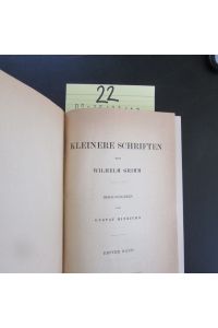 Kleinere Schriften von Wilhelm Grimm - Band I