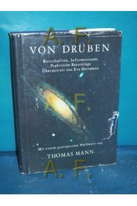 Von drüben 1 Botschaften, Informationen, praktische Ratschläge  - Postmortem-Nachw. von Thomas Mann