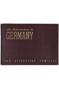 An Introduction to Germany for Occupation Families