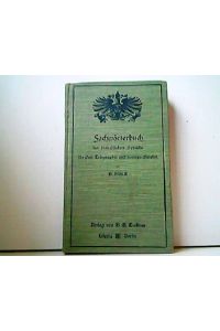 Fachwörterbuch der französischen Sprache für Post, Telegraphie und Fernsprechwesen.