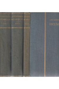 Hermann von Helmholtz. 3 Bände.