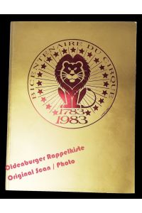 Bicentenaire du cirque 1783 - 1983: Les nuits du cirque; Programme Equipe du Cirque Massila