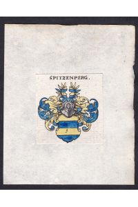 Spitzenperg - Spitzenperg Spitzenberg Wappen Adel coat of arms heraldry Heraldik