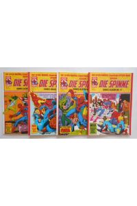 Die Spinne Nr. 12, 13, 14 und Nr. 17 (Marvel Comic) [4 Ausgaben].   - Der große Mavel-Superheld Spider-Man genannt die Spinne - Comic-Album Nr. 13, 14 und Nr. 17.