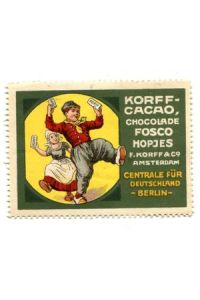 Reklamemarke: Korff-Cacao.
