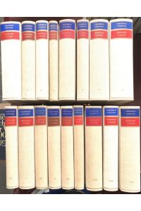 Kritische Friedrich-Schlegel-Ausgabe. 17 Bände: Band I-XIV, XVIII, XXII, XIX.   - Herausgegeben von Ernst Behler unter Mitwirkung von Jean-Jacques Anstett und Hans Eichner.