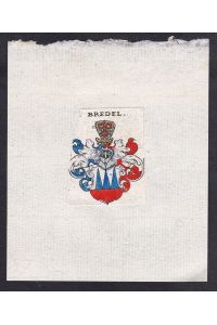 Bredel - Bredel Wappen Adel coat of arms heraldry Heraldik
