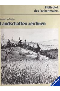 Landschaften zeichnen.   - Bildbeispiele von Ferdinand Petrie. [Übers.: Beate Wellmann] / Bibliothek des Freizeitmalers