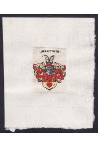 Hertwig - Hertwig Wappen Adel coat of arms heraldry Heraldik