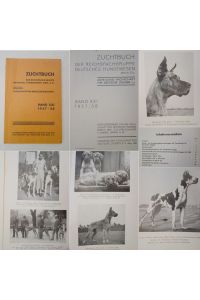 Zuchbuch der Reichsfachgruppe Deutsches Hundewesen (RDH) e. V. Abteilung Fachschaft für Deutsche Doggen. Band XXI 1937/38