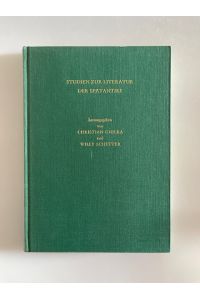 Studien zur Literatur der Spätantike (=Antiquitas : Reihe 1, Abhandlungen zur alten Geschichte, Band 23).