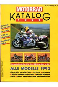 Motorrad Katalog 1992.