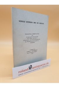 Vergils Georgika und die Bukolik (Inaugural-Dissertation)