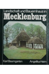Landschaft und Bauernhaus in Mecklenburg.