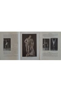 Das Schwergewichtheben. Seiten 261-278 aus Das große illustrierte Sportbuch vom Verlag J. J. Arnd (Leipzig) 1908. 7 Abbildungen.
