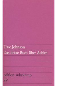 Das dritte Buch über Achim  - Roman