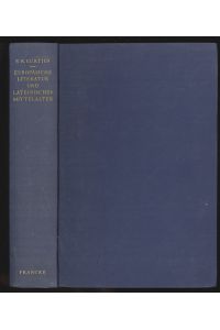 Europäische Literatur und lateinisches Mittelalter.