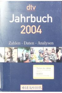 Jahrbuch.   - Die Welt in Zahlen, Daten, Analysen.