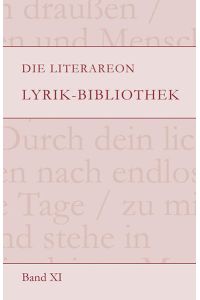 Die Literareon Lyrik-Bibliothek – Band 11