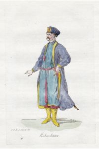 Kabardinien - Kabardin Kabardins Balkarien Russland Russia costume Tracht