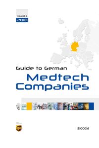 3rd Guide to German Medtech Companies 2018