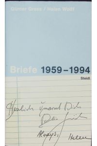 Briefe: 1959-1994.