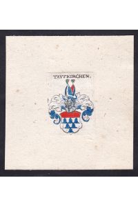 Taufkirchen - Taufkirchen Wappen Adel coat of arms heraldry Heraldik
