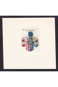V: Leineck - Laineck Wappen Adel coat of arms heraldry Heraldik