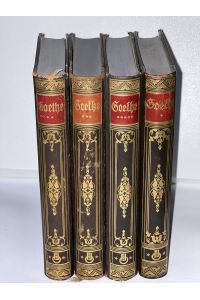 Goethes Werke - 4 Bände, Band 1, 2, 3, 5  - schöne gut erh. Bände