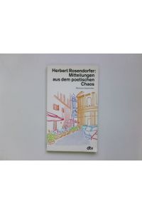 Mitteilungen aus dem poetischen Chaos : römische Geschichten.   - dtv ; 11689
