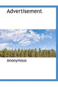 Anonymous: Advertisement
