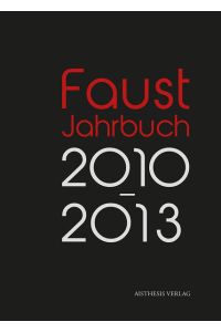 Faust Jahrbuch 4  - 1010-2013