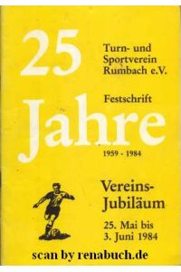25 Jahre Turn- und Sportverein Rumbach e. V.