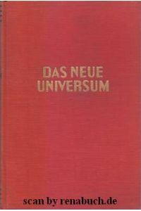 Das neue Universum  - 70. Band - Ein Jahrbuch des Wissens und Fortschritts