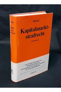 Kapitalmarktstrafrecht. Kommentar.   - Bearbeitet von Oliver Brunke, Ulrike Grube (u. a.).
