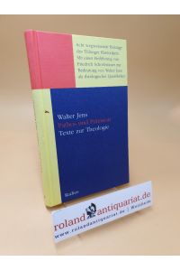 Pathos und Präzision ; acht Texte zur Theologie