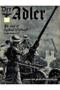 Der Adler. Illustrierte Luftwaffenzeitschrift. Heft 11, 11. Juli 1939.