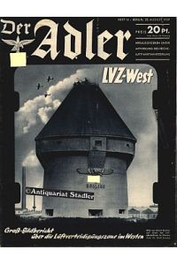 Der Adler. Illustrierte Luftwaffenzeitschrift. Heft 14, 22. August 1939.