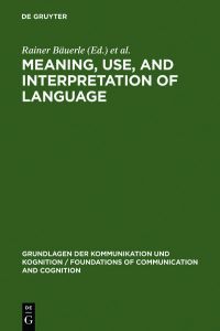 Meaning, use and interpretation of language.   - Foundations of communication: Library edition.