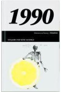 50 Jahre Popmusik - 1990. Buch und CD. Ein Jahr und seine 20 besten Songs  - Buch und CD.