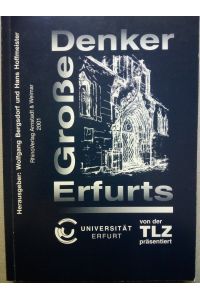 Große Denker Erfurts - Ringvorlesung der Universität Erfurt